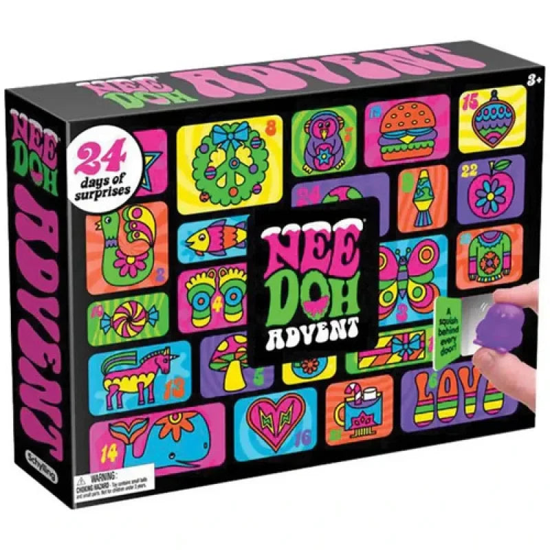 Christmas Fidget Advent Calendar – 24-Piece 3D Sensory Toy Countdown