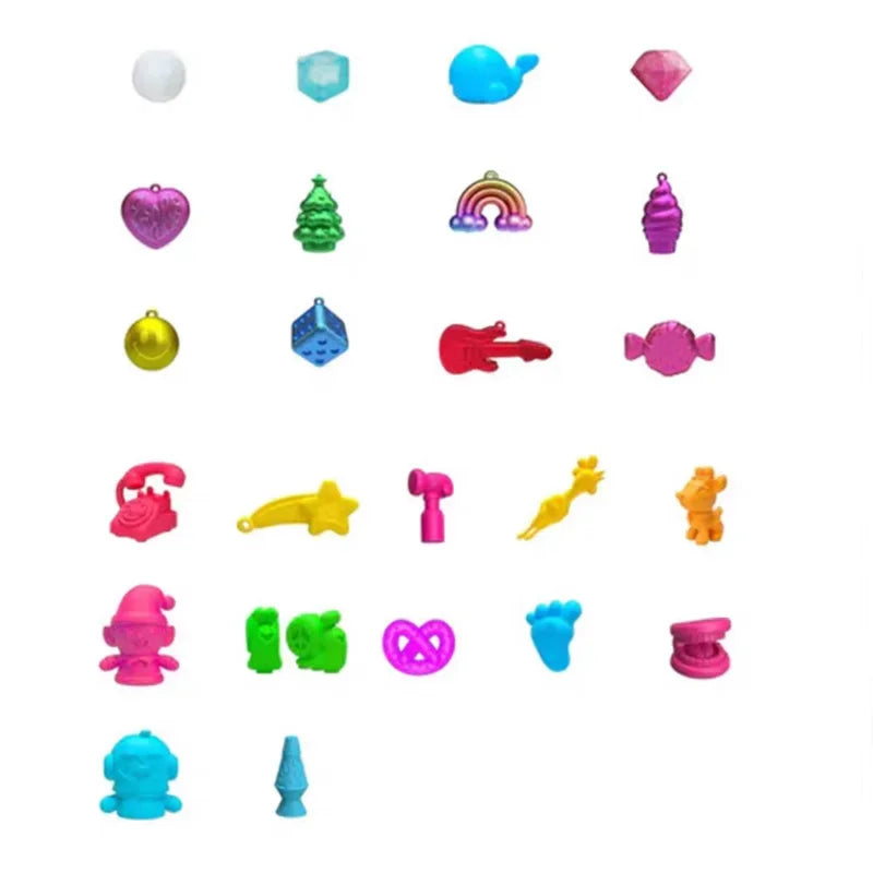 Christmas Fidget Advent Calendar – 24-Piece 3D Sensory Toy Countdown