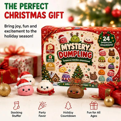 Christmas Squishy Advent Calendar 2026 – Sensory Fidget Countdown Gift