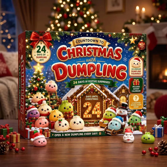 Christmas Squishy Advent Calendar 2026 – Sensory Fidget Countdown Gift