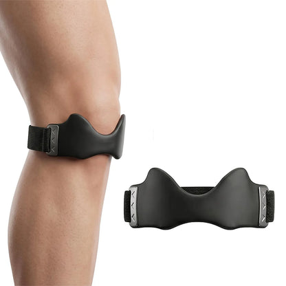 Adjustable Patella Knee Strap – Silicone Pad Tendon Support Band