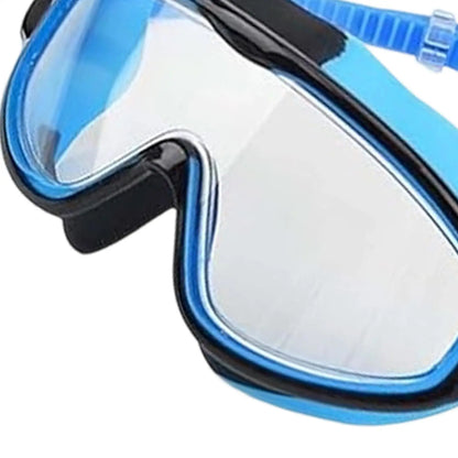 Kids Anti-Fog Swim Goggles – Wide View Silicone Swimming Glasses