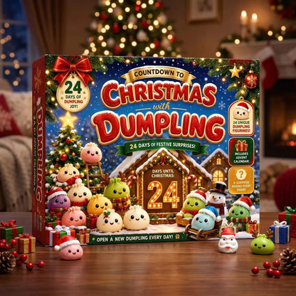 Christmas Squishy Advent Calendar 2026 – Sensory Fidget Countdown Gift